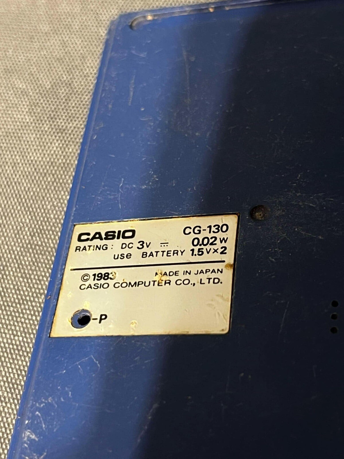 Casio Astro Chicken CG-130 Electronic Handheld Game 1984 For Parts Or Repair