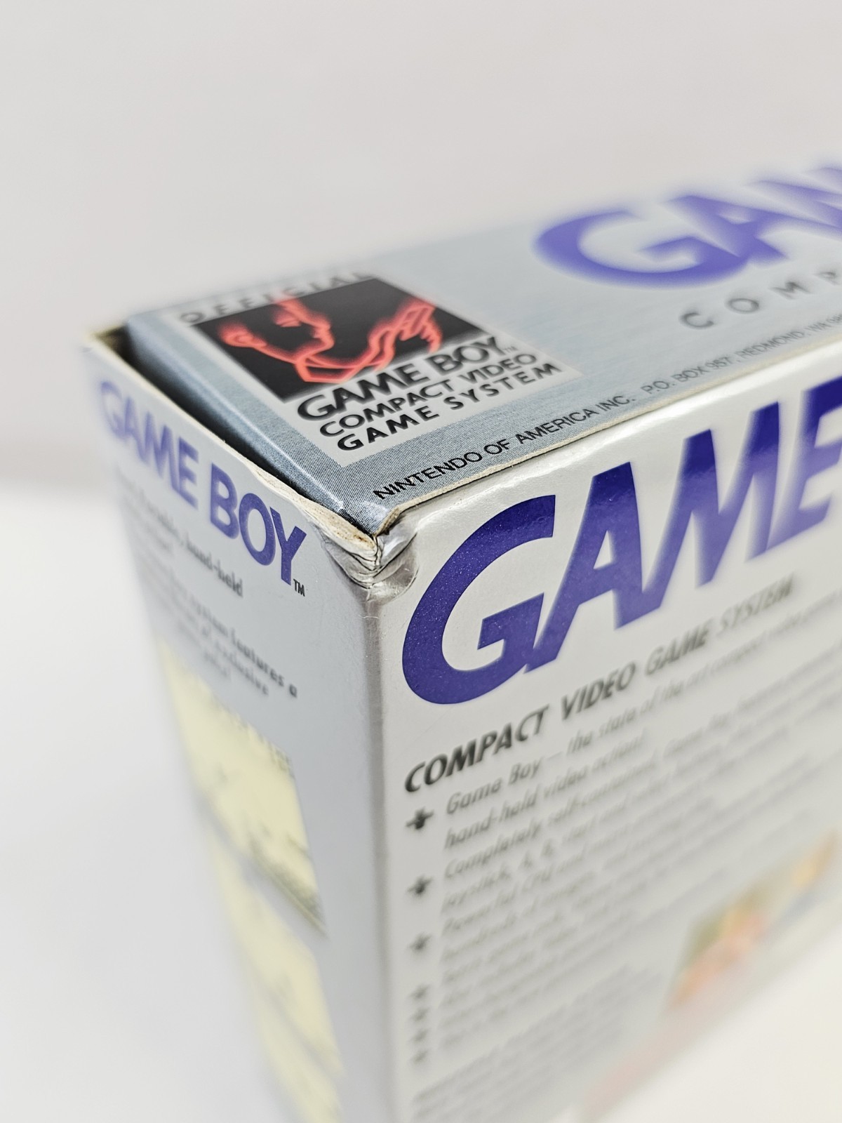 Original Game Boy DMG-01 Console Handheld w/ Tetris Box Manuals Tested Works