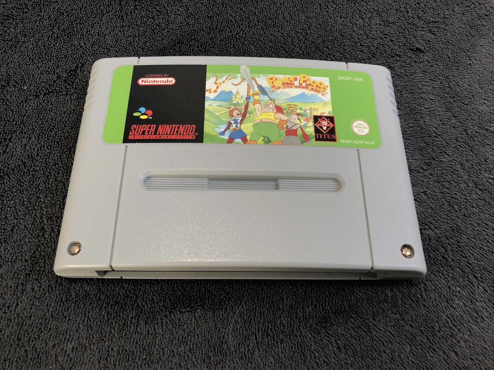 Super Nintendo Power Piggs EUR Excellent Condition