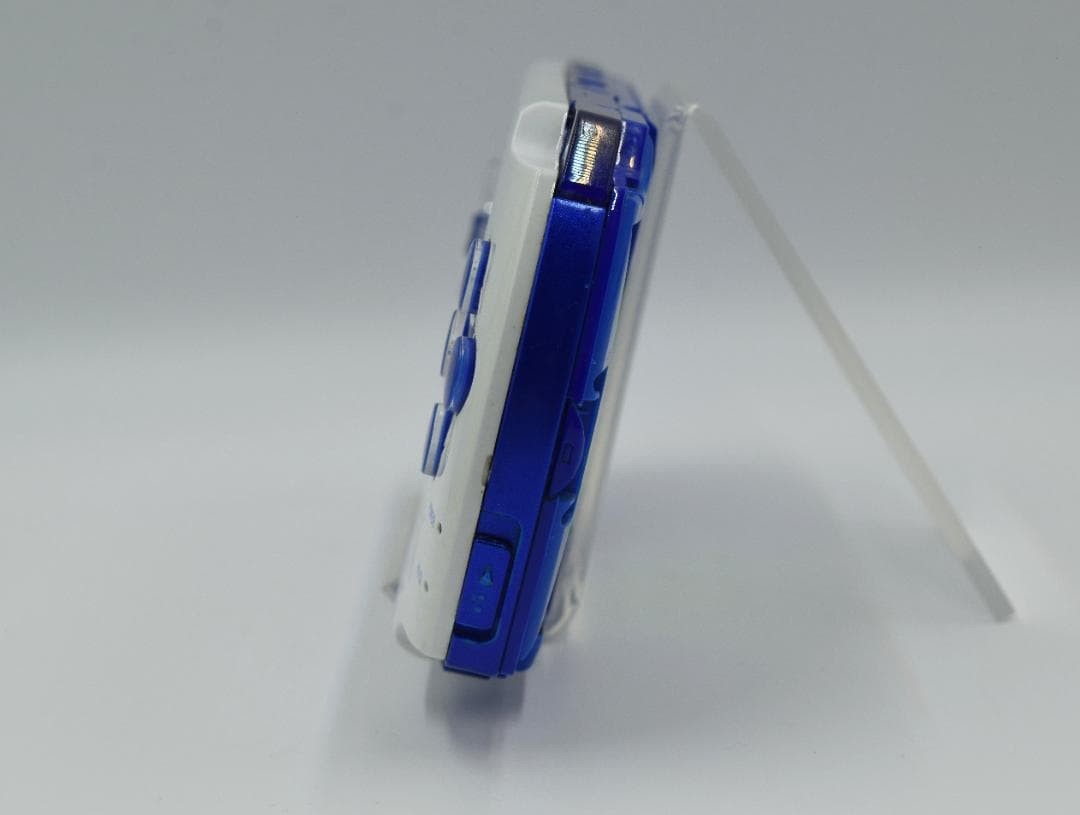 Sony PSP-3000 White Blue Console Tested Working Region Free SD Card