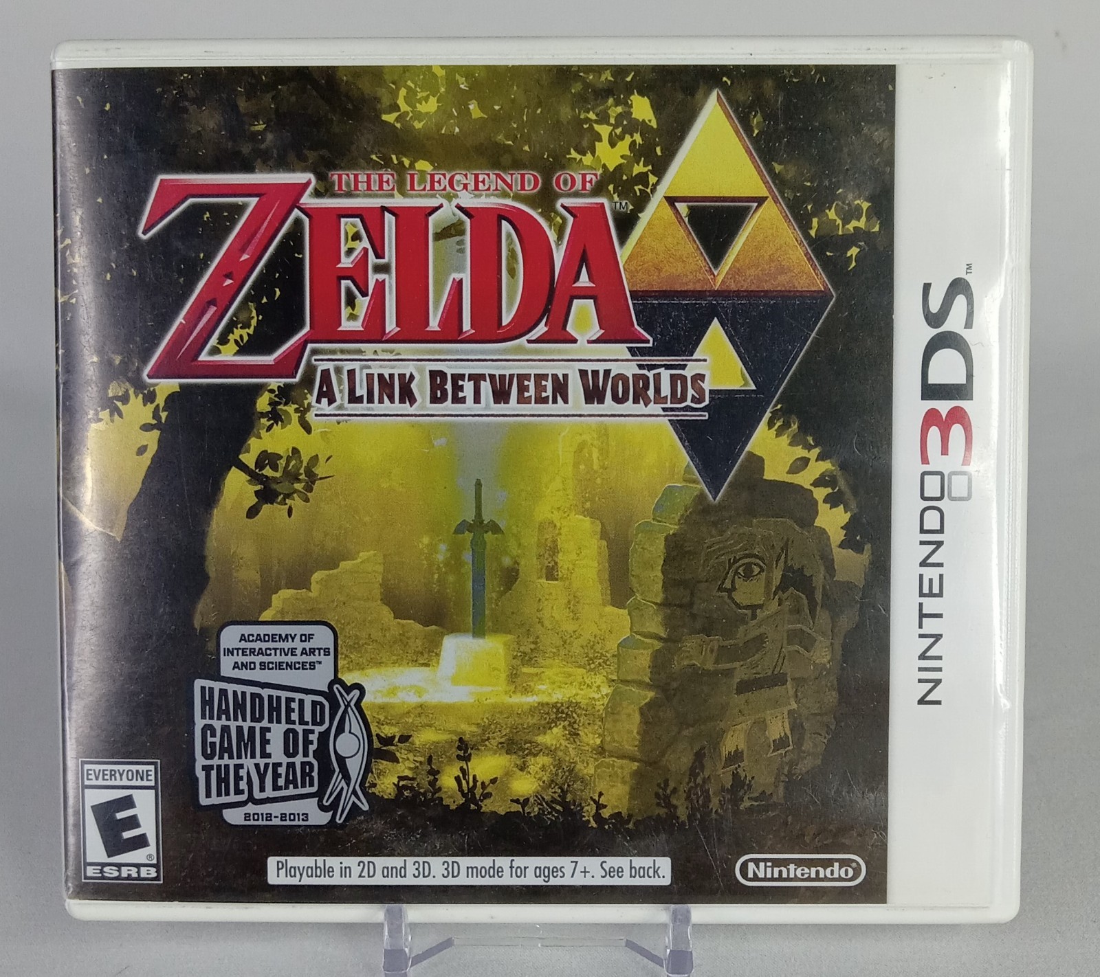Zelda A Link Between Worlds Limited Edition Gold 3DS XL Video Game Bundle Tested