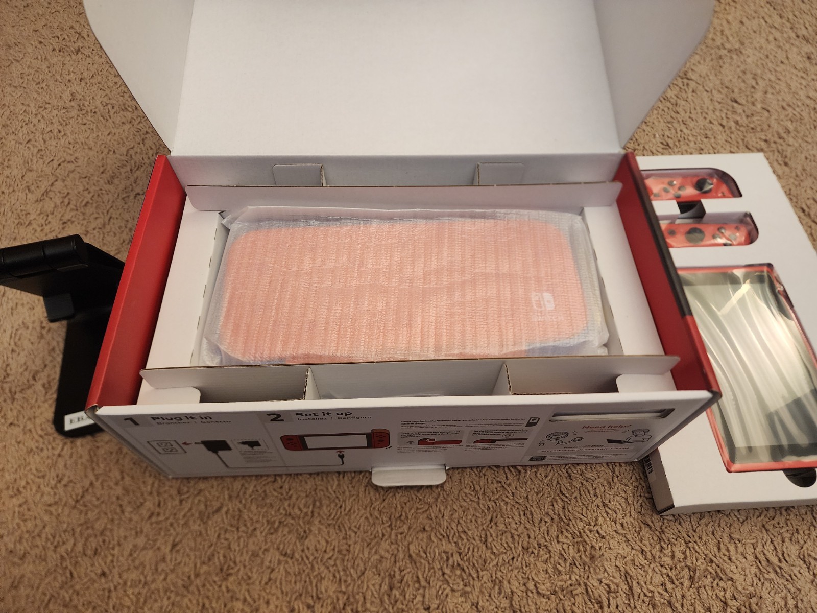 New Nintendo Switch Mario Red and Blue Edition – Fast Safe Ship!