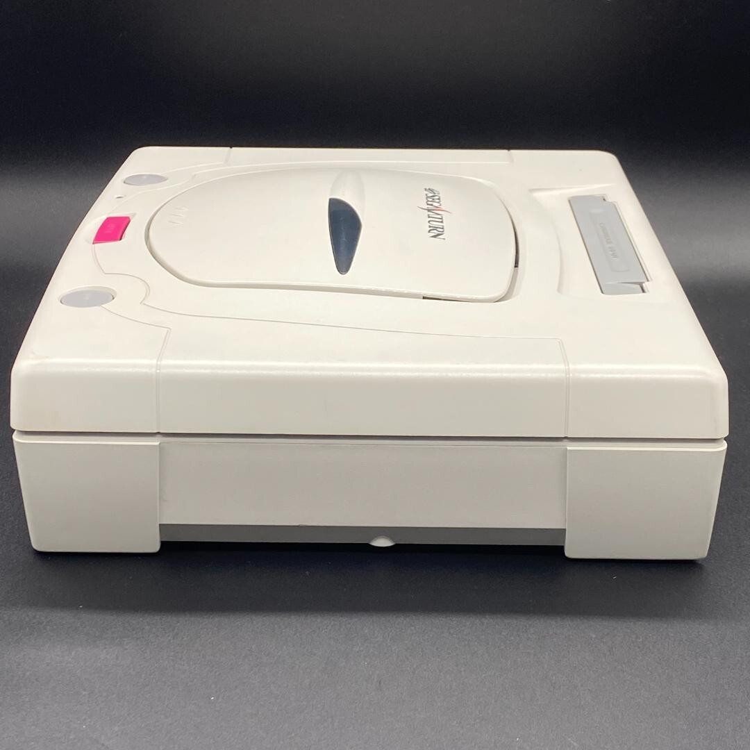 Sega Saturn Console White HST-3220 confirmed working Japanese Version Tested