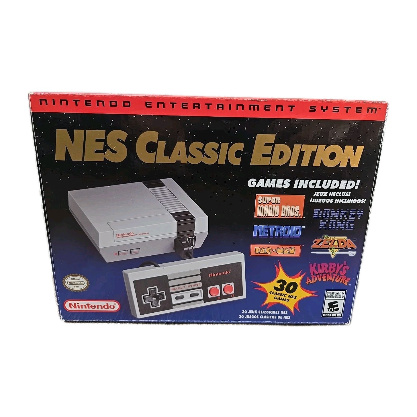 Nintendo NES Classic Edition Console with 1 Controller Box – NEW but Incomplete