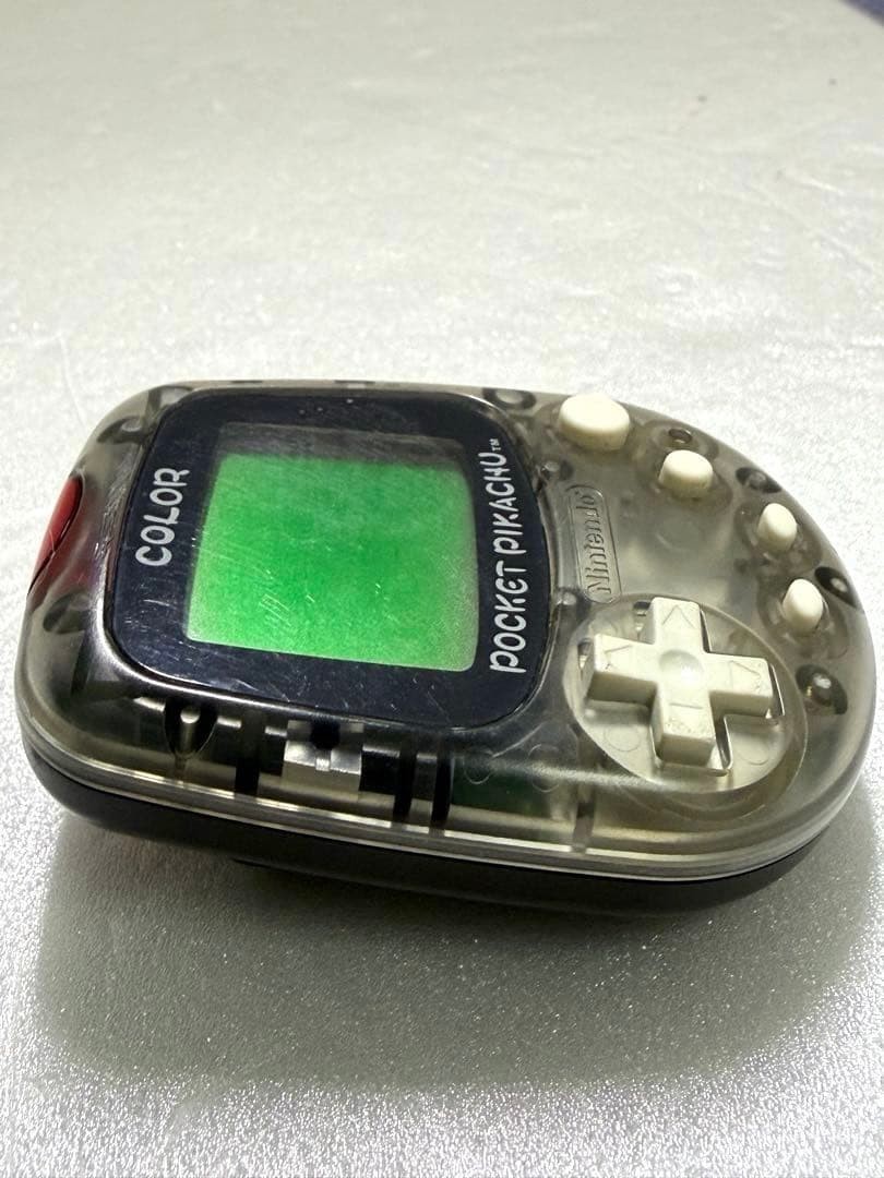 Nintendo Pokemon Pocket Pikachu Color MPG-002 Console Only Pedometer Tested work