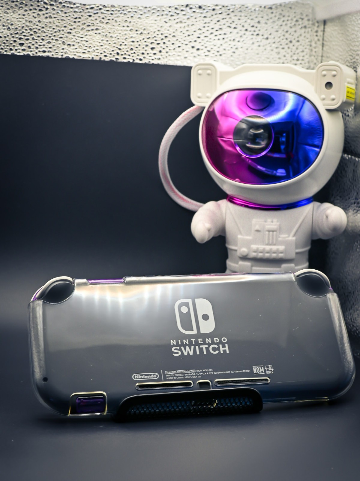 Nintendo Switch Lite 128GB TMR Hall Effect No Drift Custom Purple Bundle
