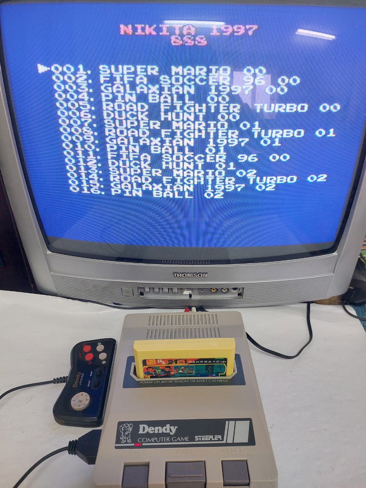 Dendy classic Steepler video game console from 90’s very good condition