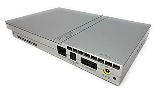 PS2 Slim Console Satin silver White SCPH-75000SSS SONY Japan Console JP