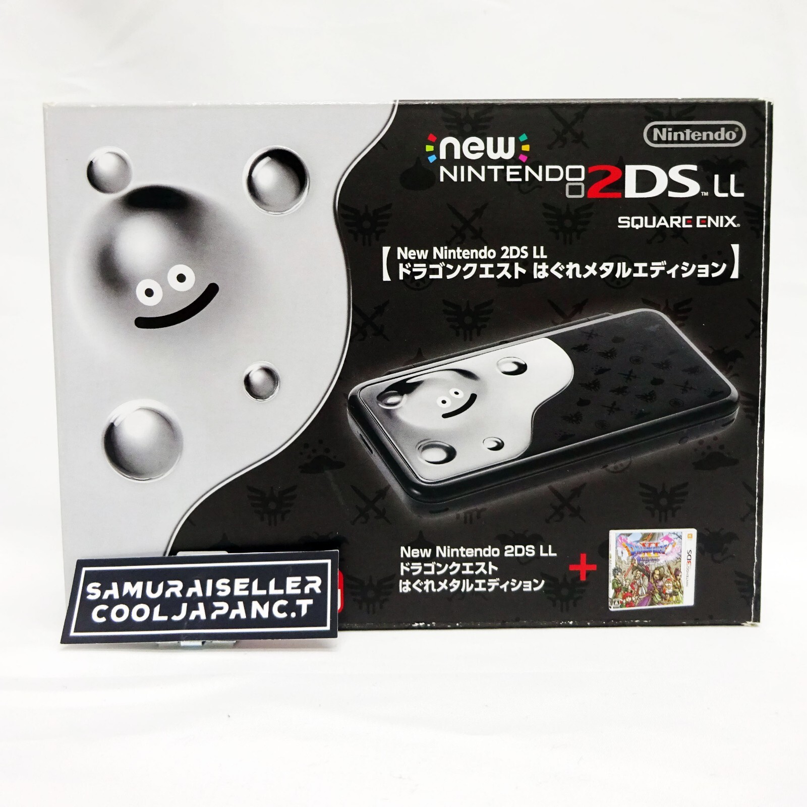 NEW Nintendo 2DS LL Console System Dragon Quest Hagure Metal Edition JAPAN