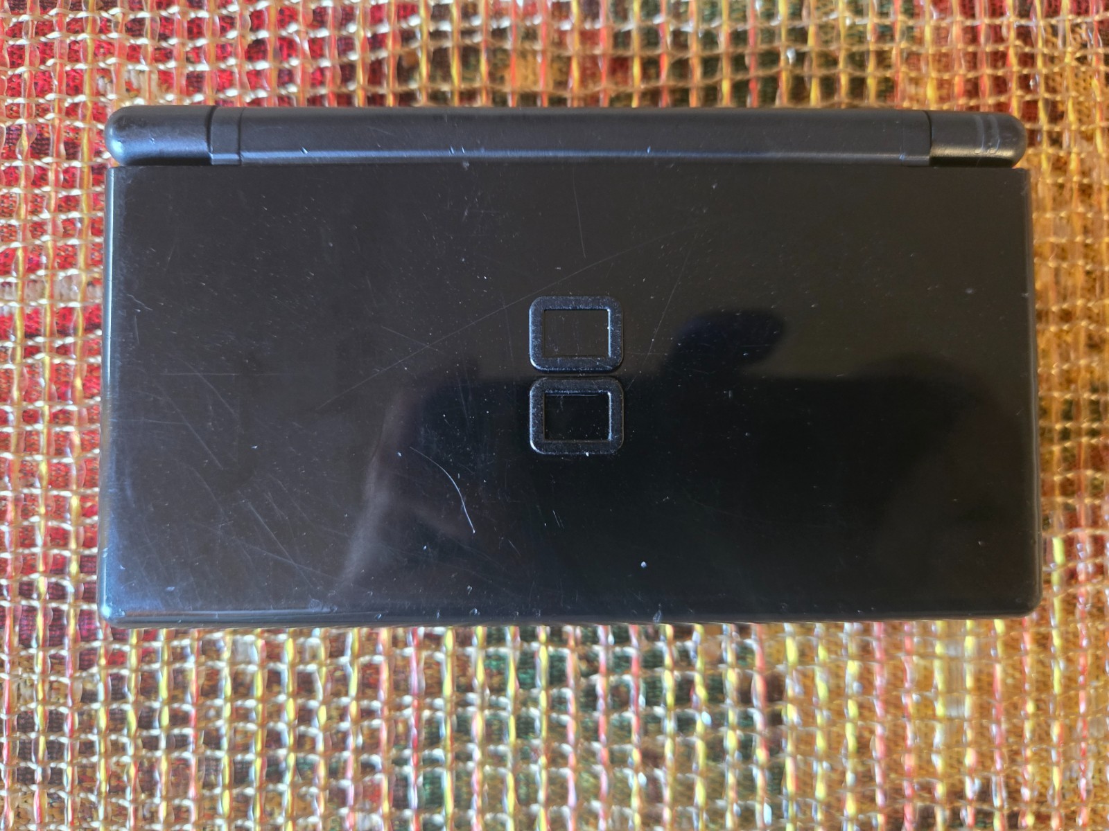 Nintendo DS Lite Console Black With Games, Charger & Stylus TESTED