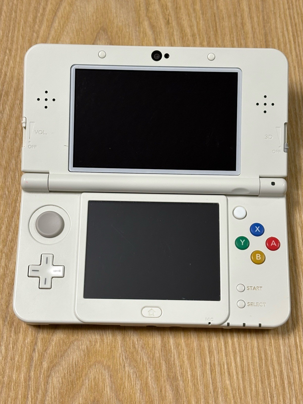 Nintendo New 3DS White Console Tested Working Handheld System Japanese Import