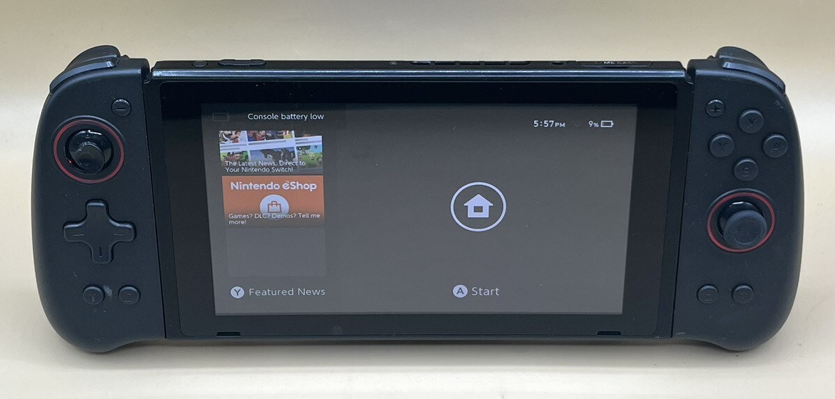 NINTENDO SWITCH HAC-001 HANDHELD CONSOLE W/ EXTRA CONTROLLER (NO DOC (MVP026044)