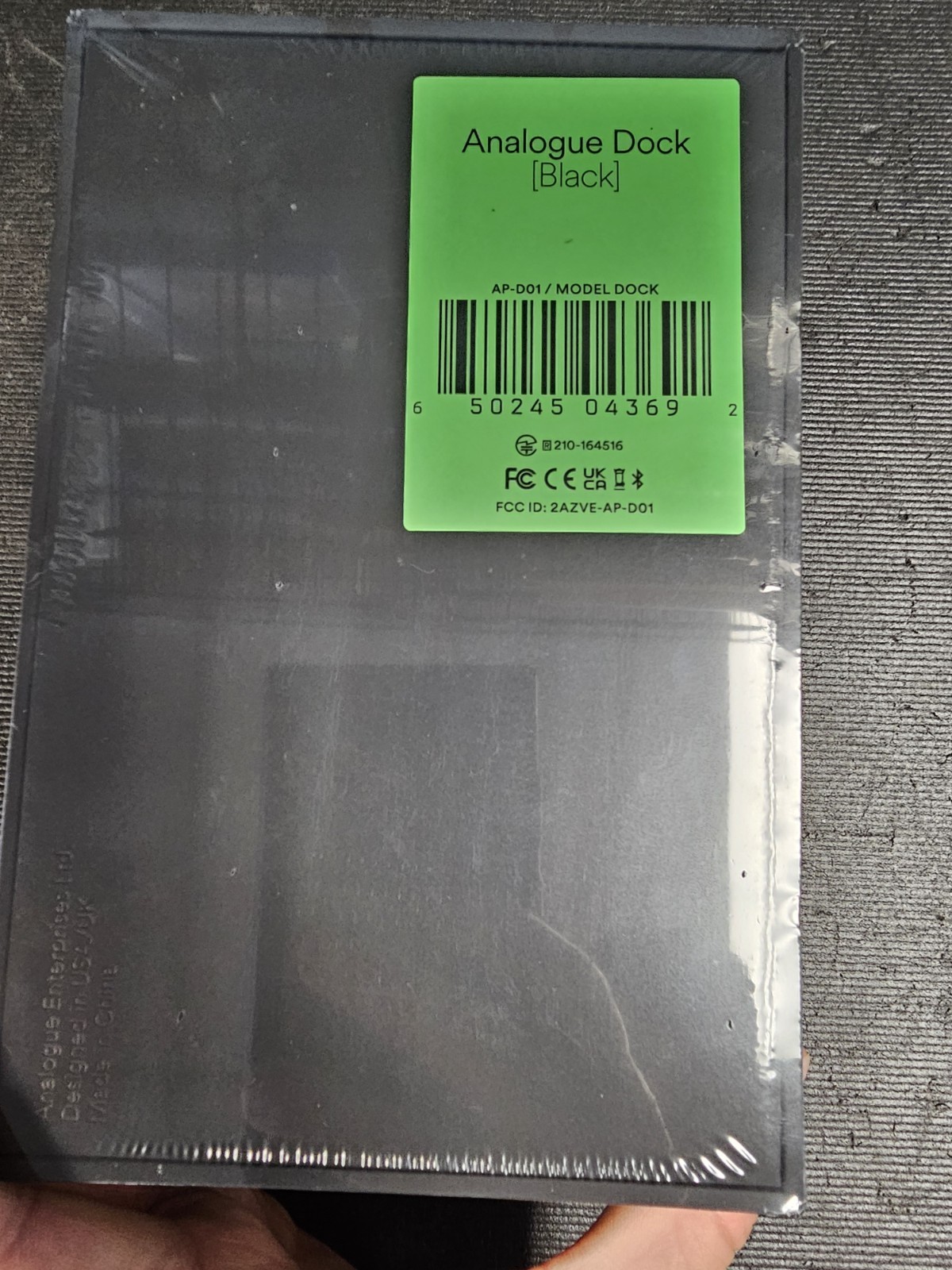 Analogue Pocket Dock | Black | Brand New Sealed!!