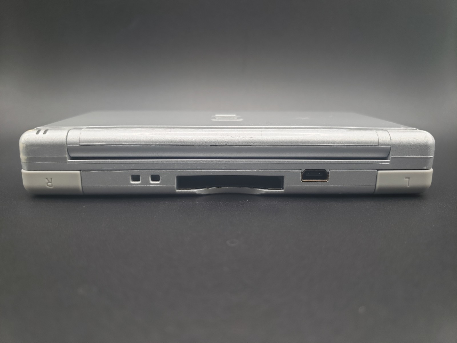 Nintendo DS Lite Gloss Silver OEM Restoration (Good Condition) w/ Charger
