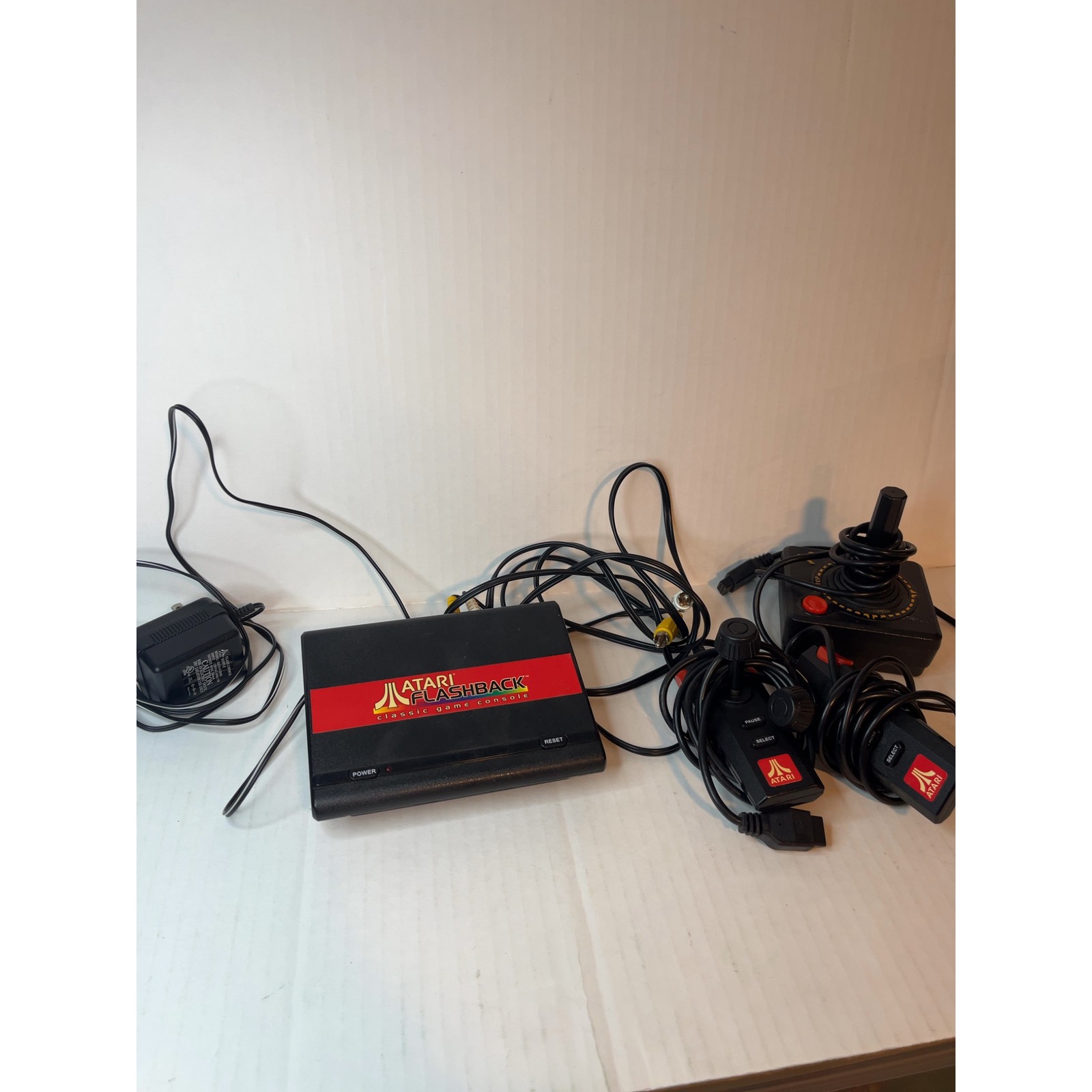 Atari Flashback Mini 7800 Black Console Tested Working 3 controllers