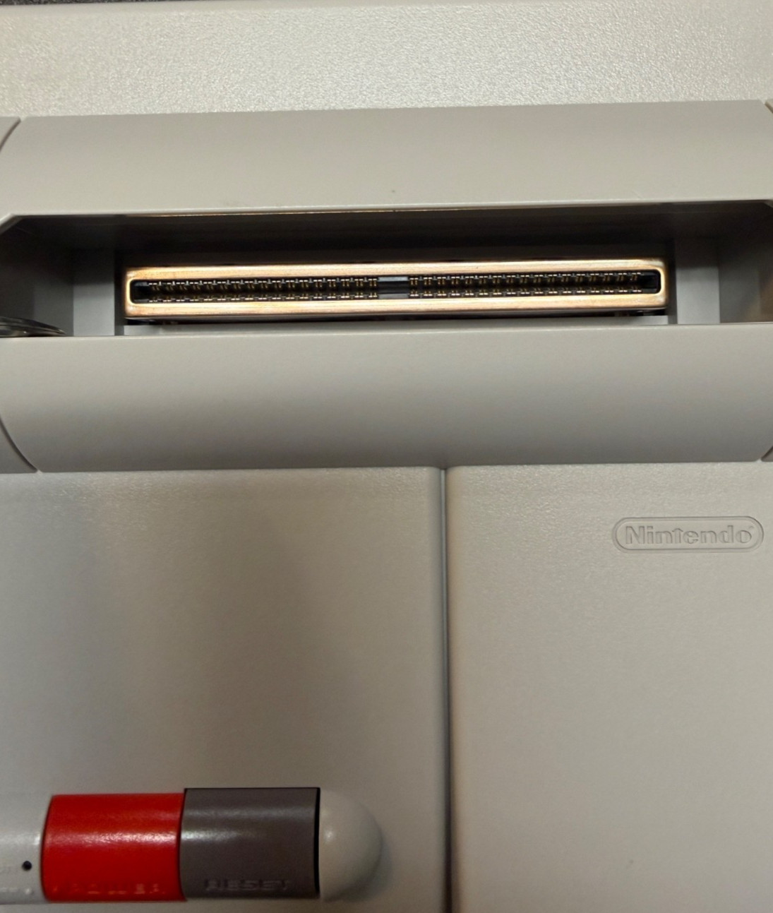 Nintendo NES – 101 Top Loader – Composite AV enhanced, SNES multi-out, re-capped