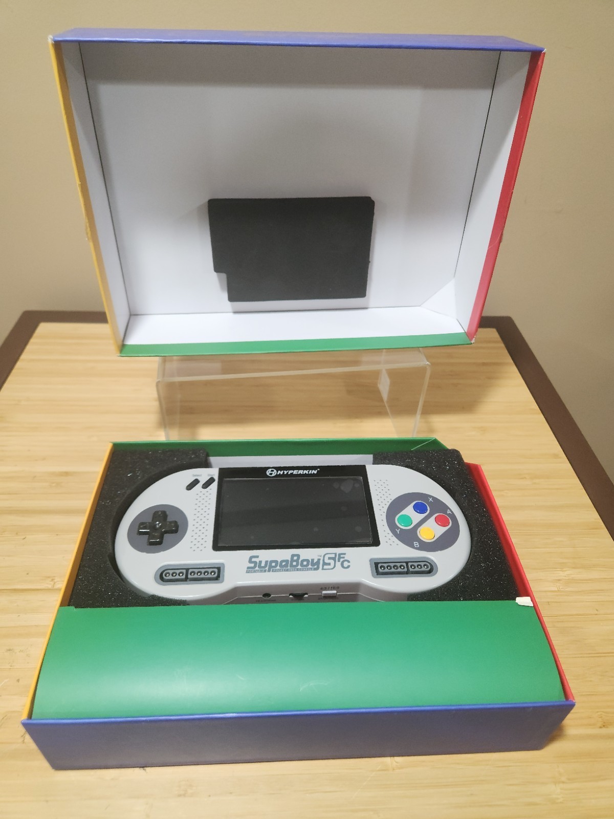 Hyperkin Supaboy SFC Complete CIB Rare Color