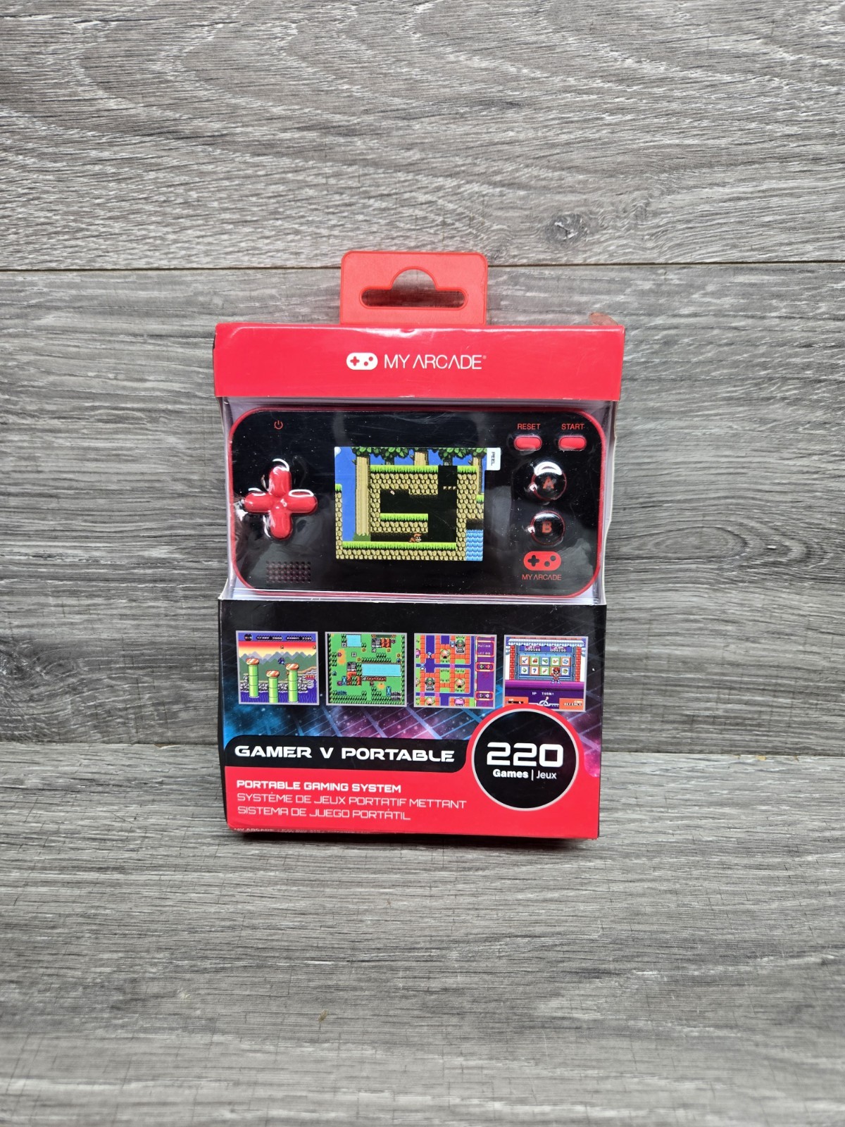 My Arcade Gamer V Portable Red 220 Games