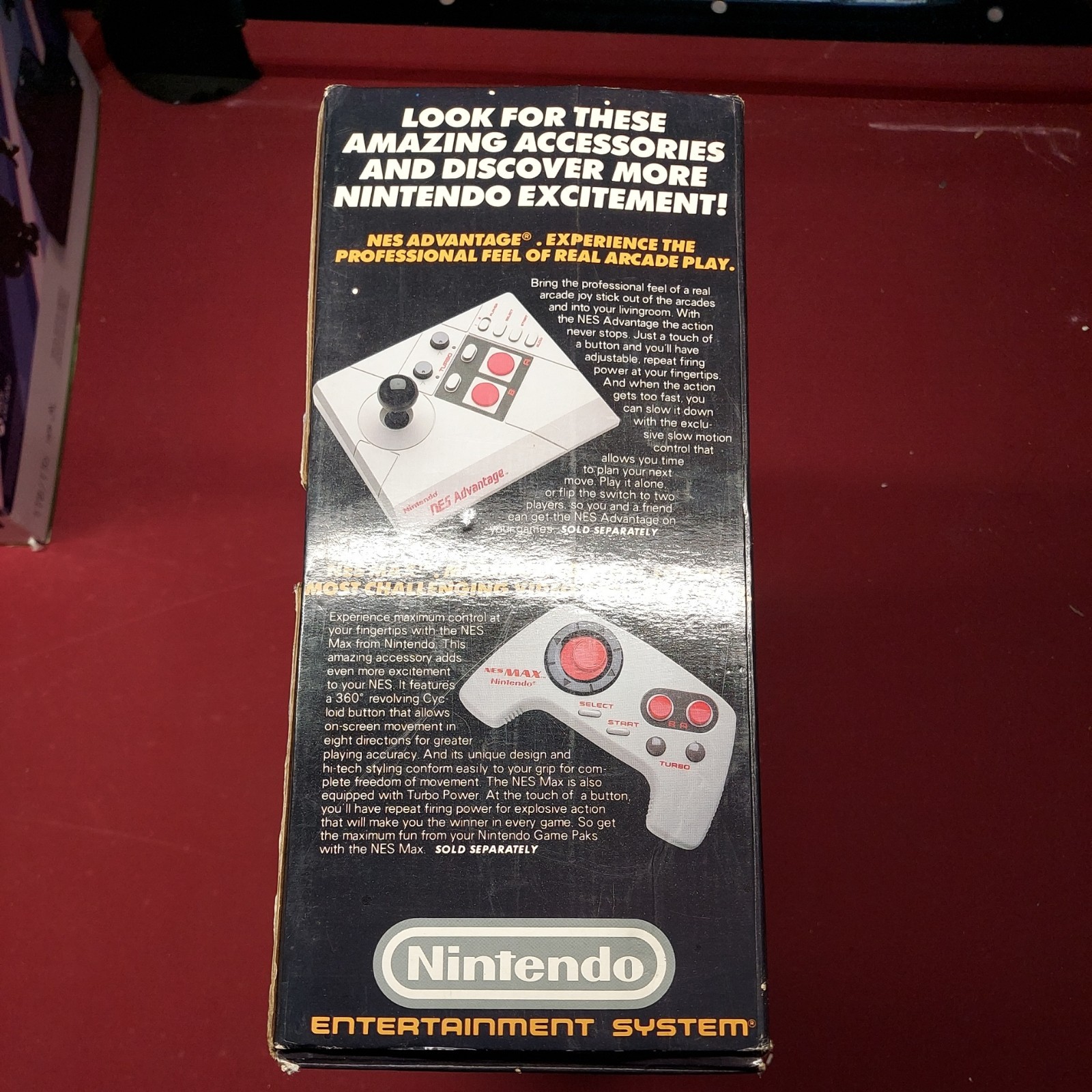 Nintendo NES Action Set Console System Tested Working Controllers Zapper Mario