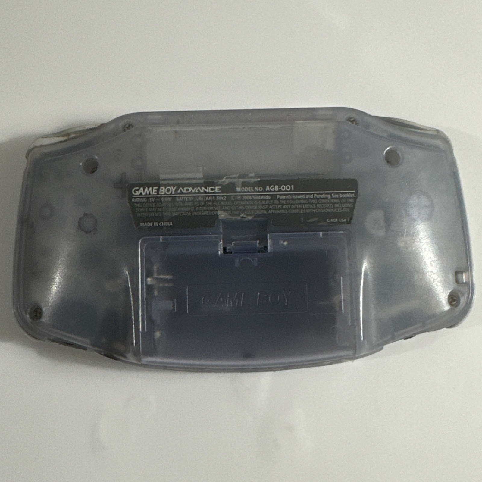 Nintendo Glacier GameBoy Advance GBA AGB-001 Console – Tested