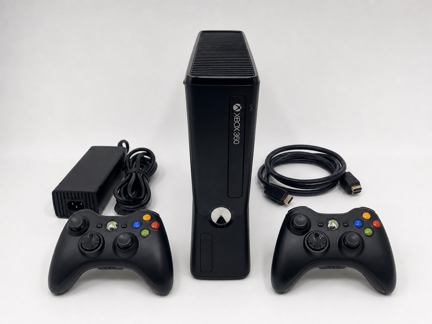 Microsoft Xbox 360 Slim 500GB Console Bundle – Refurbished Tested