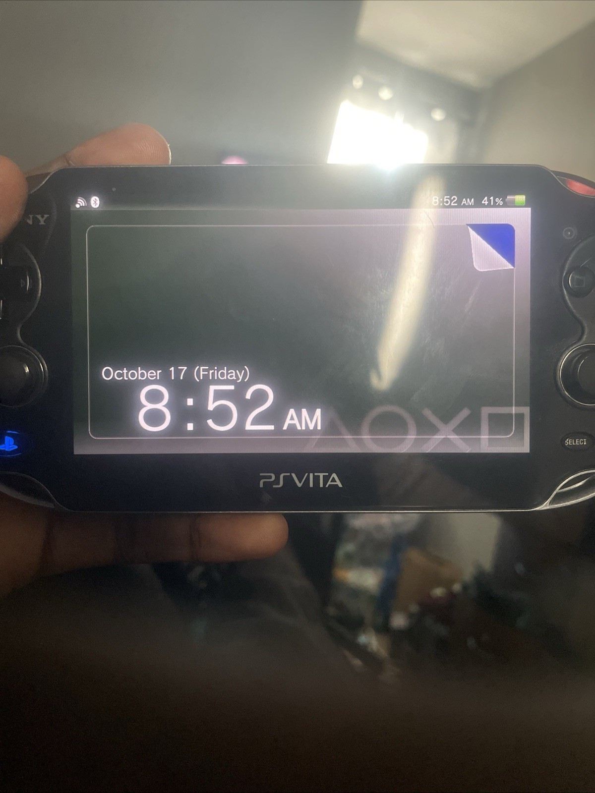 Sony PlayStation Vita Black Handheld Console Tested Working Charger included