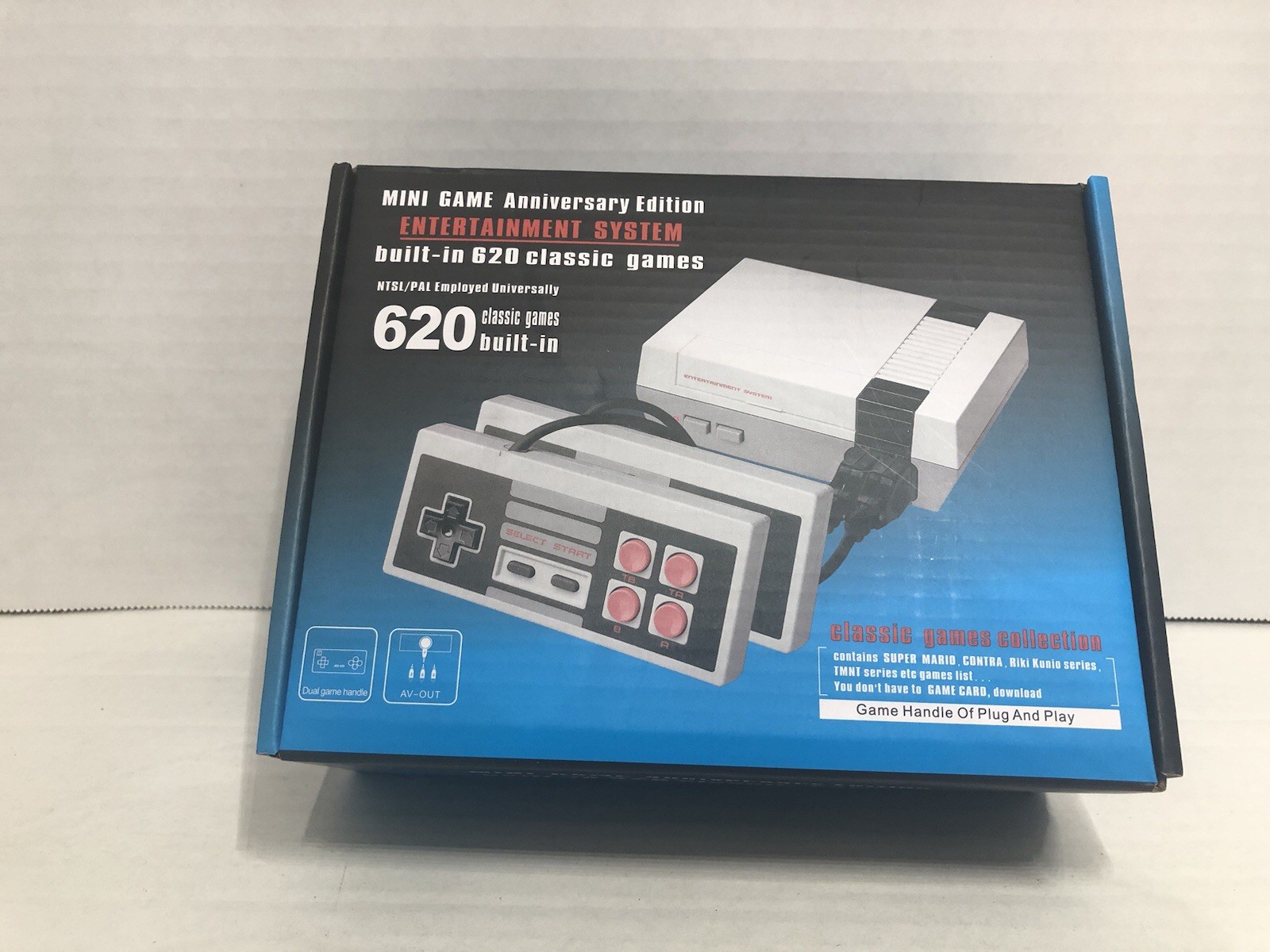 New MiniGame Anniversary Edition Retro Game Entertainment System 620 Games