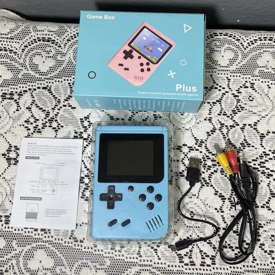 Game Box Plus 500 in 1 Handheld Portable Video Game Console with 500 Games