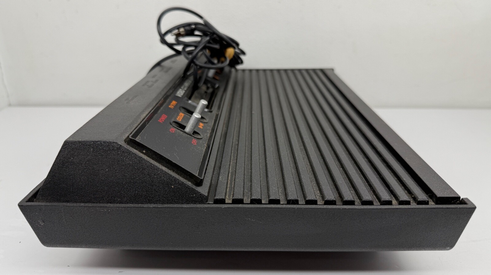 Vintage ATARI 2600 Darth Vader Video Computer System All Black Console UNTESTED