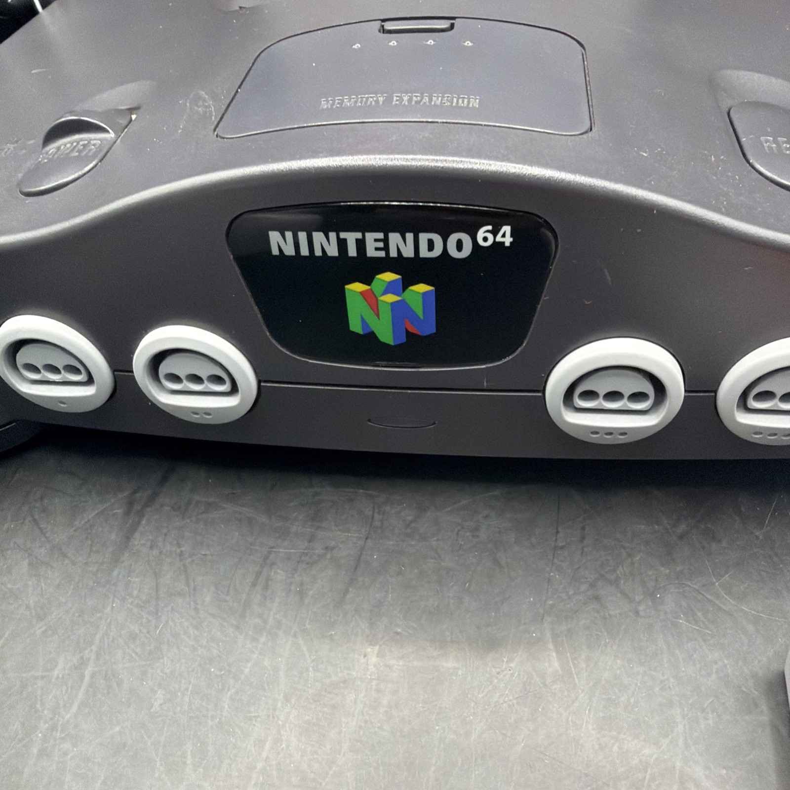 Nintendo N64 Console Bundle with Controller / Cords – Tested with super Mario 64
