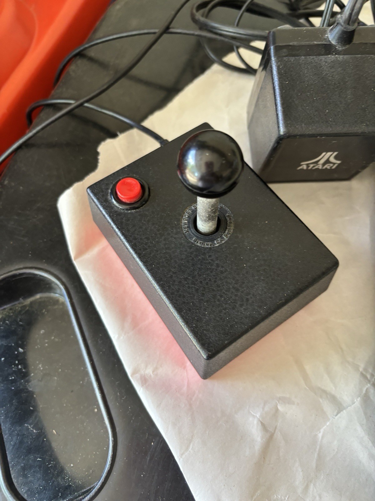 Working Atari 400 Computer With Accessories And Original Book. See Description