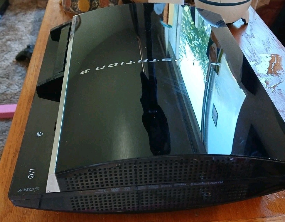 PlayStation 3 Fat PS3 Console 80GB Backwards Compatible Tested Working CechE01