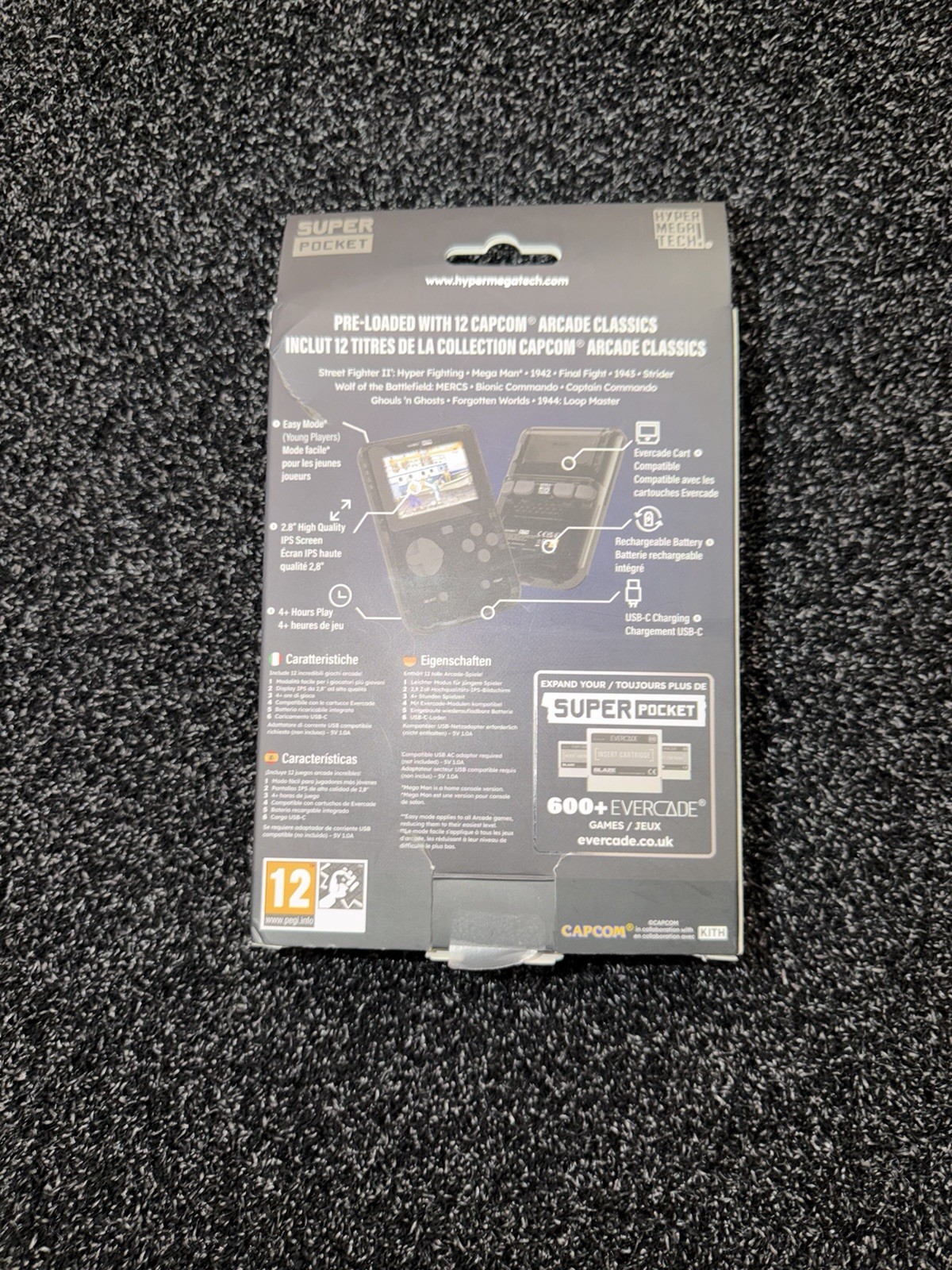 Kith x Capcom Hyper Mega Tech Super Pocket Handheld Console