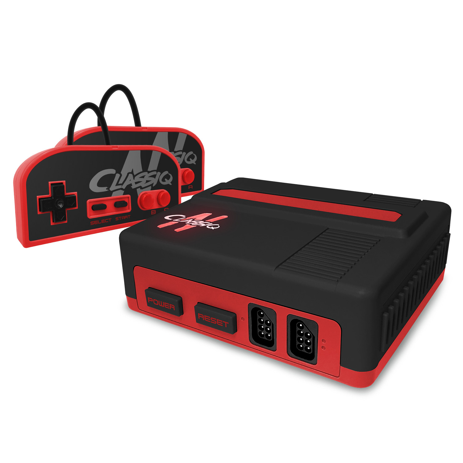 Old Skool Classiq N Video Game System for NES – Red/Black