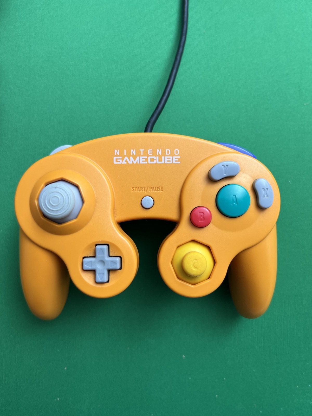 Nintendo GameCube Console Orange Gameboy Player Controller JAPAN Tested No Disc