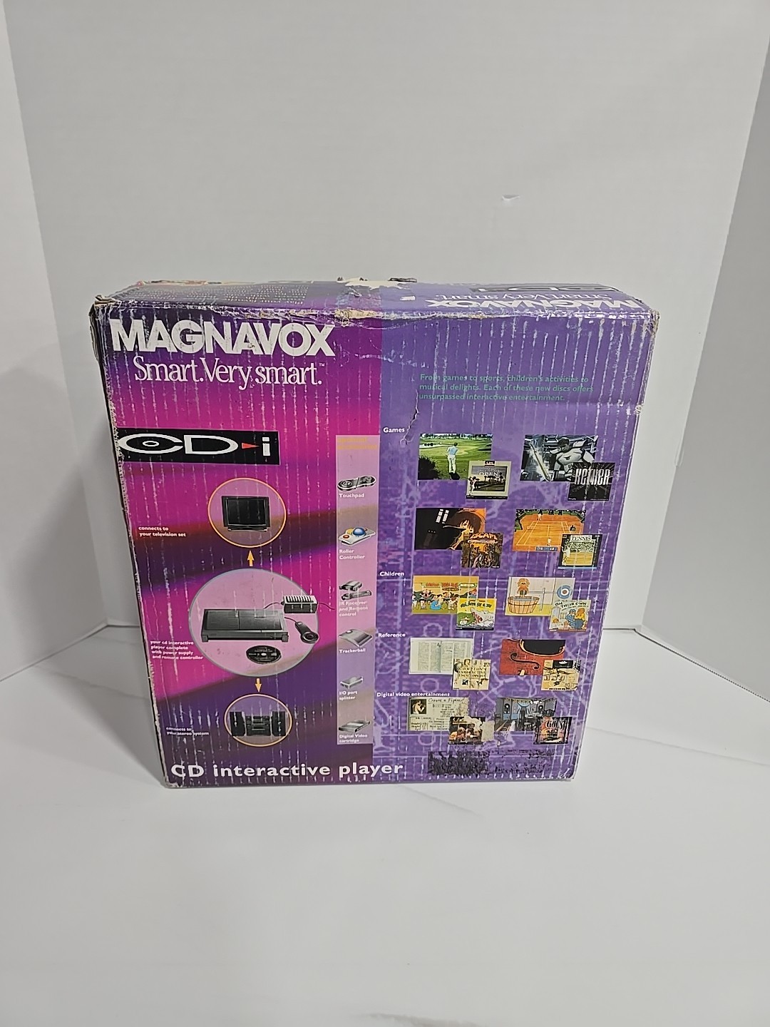 RARE Magnavox Model CD-i 550 CDI Interaction Player Console 100% CIB BRAND NEW