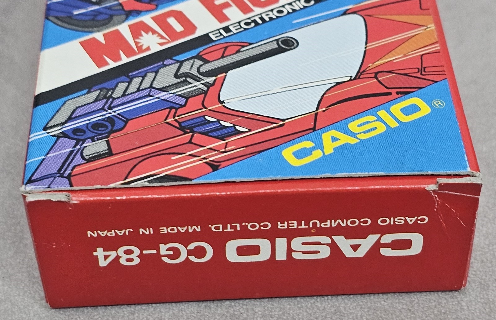 Casio Electronic Game Mad Fighter CG-84 Mint