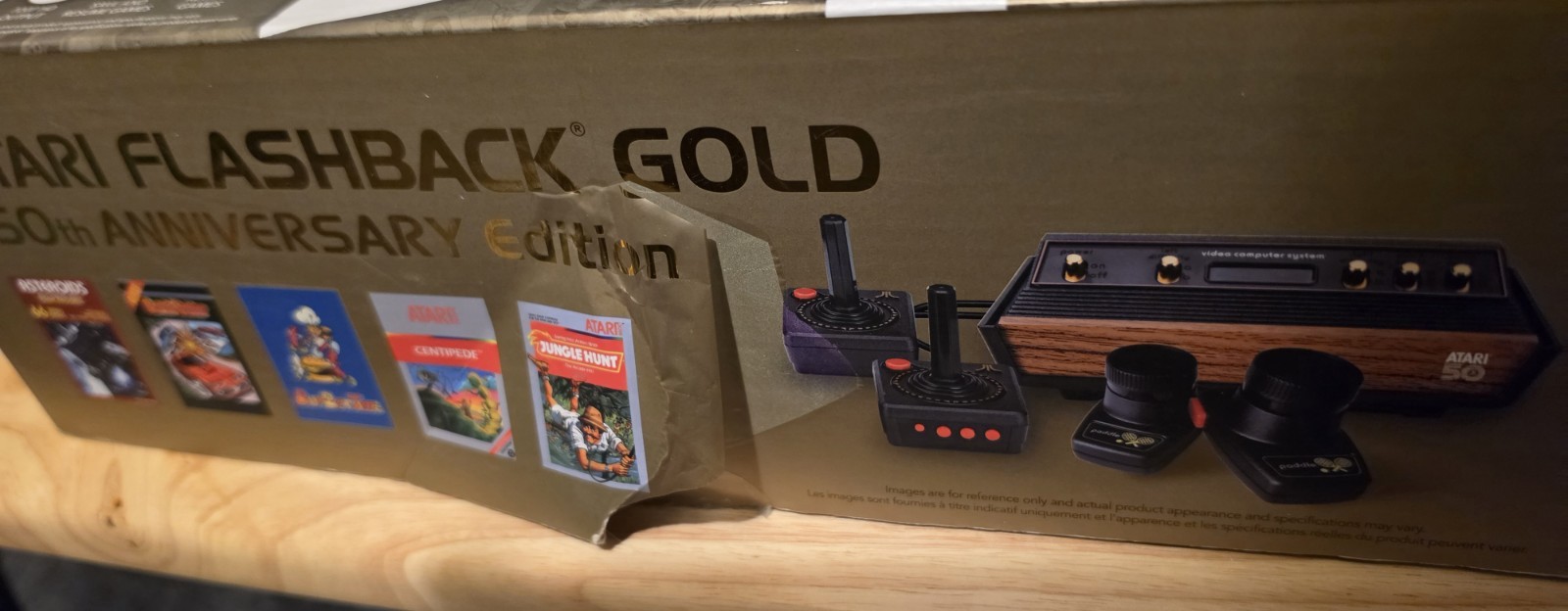 Atari Flashback Gold – 50th Anniversary Edition Console – AR3080
