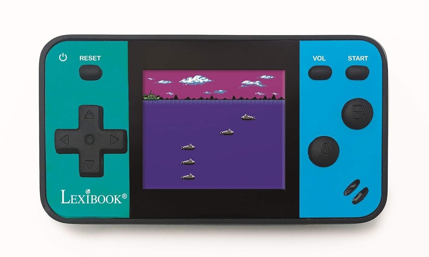 Retro Handheld Game Console – 8 Built-In Games & Adjustable Volume Speaker
