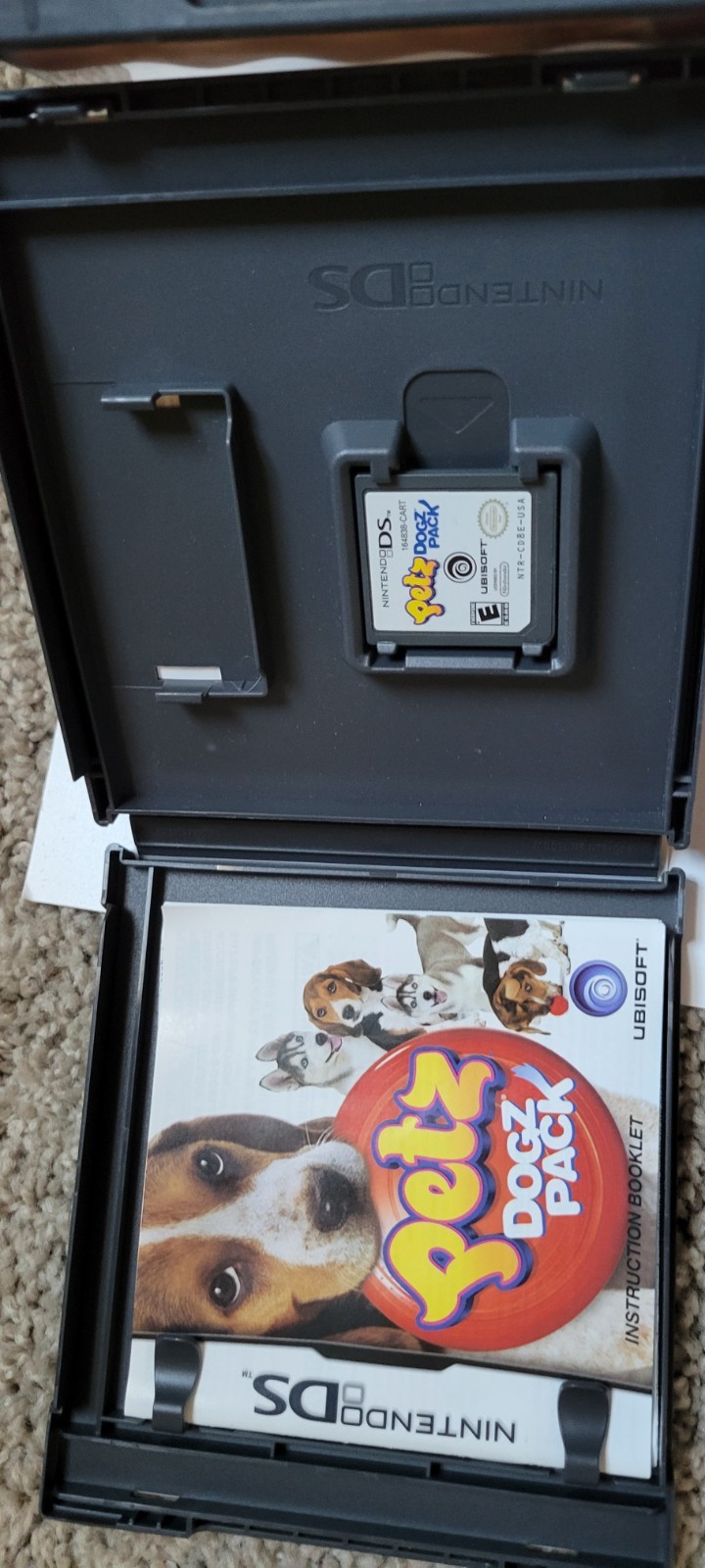 6 Complete Nintendo DS/DS LITE Games With CASE And Manuals.