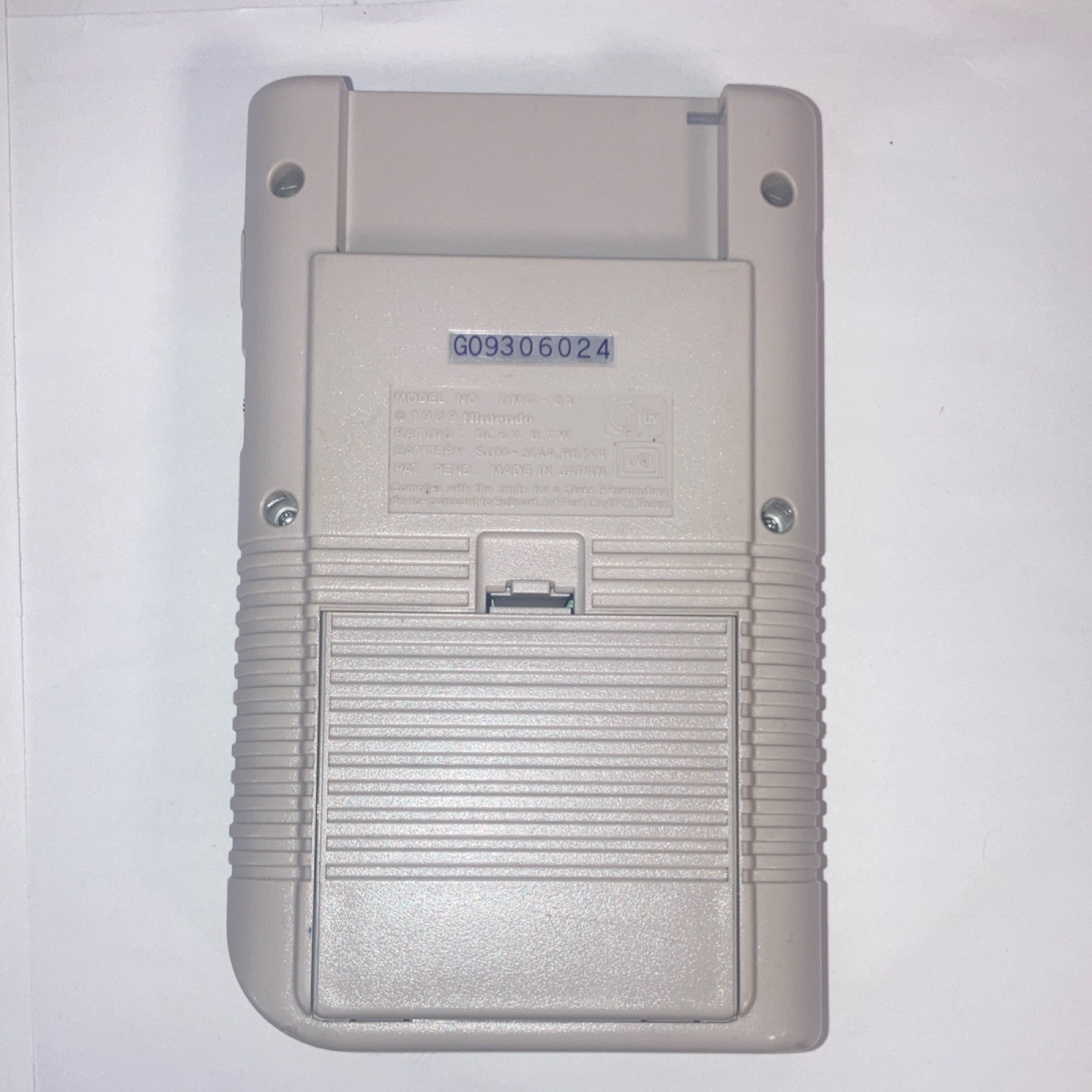 Nintendo Game Boy DMG-01 Handheld Console Gray Dot Matrix Display Stereo Sound