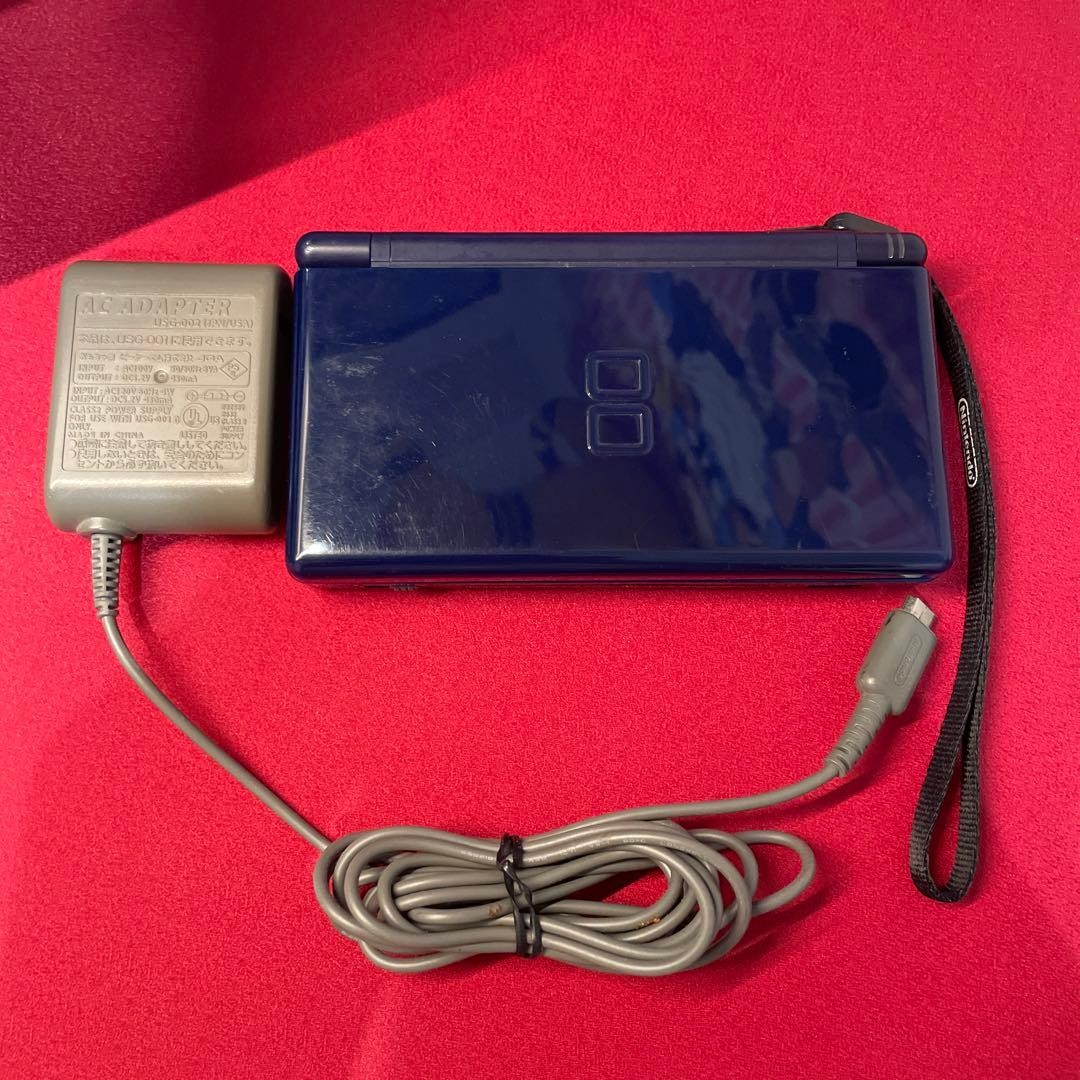 Nintendo DS Lite console enamel navy functionality confirmed