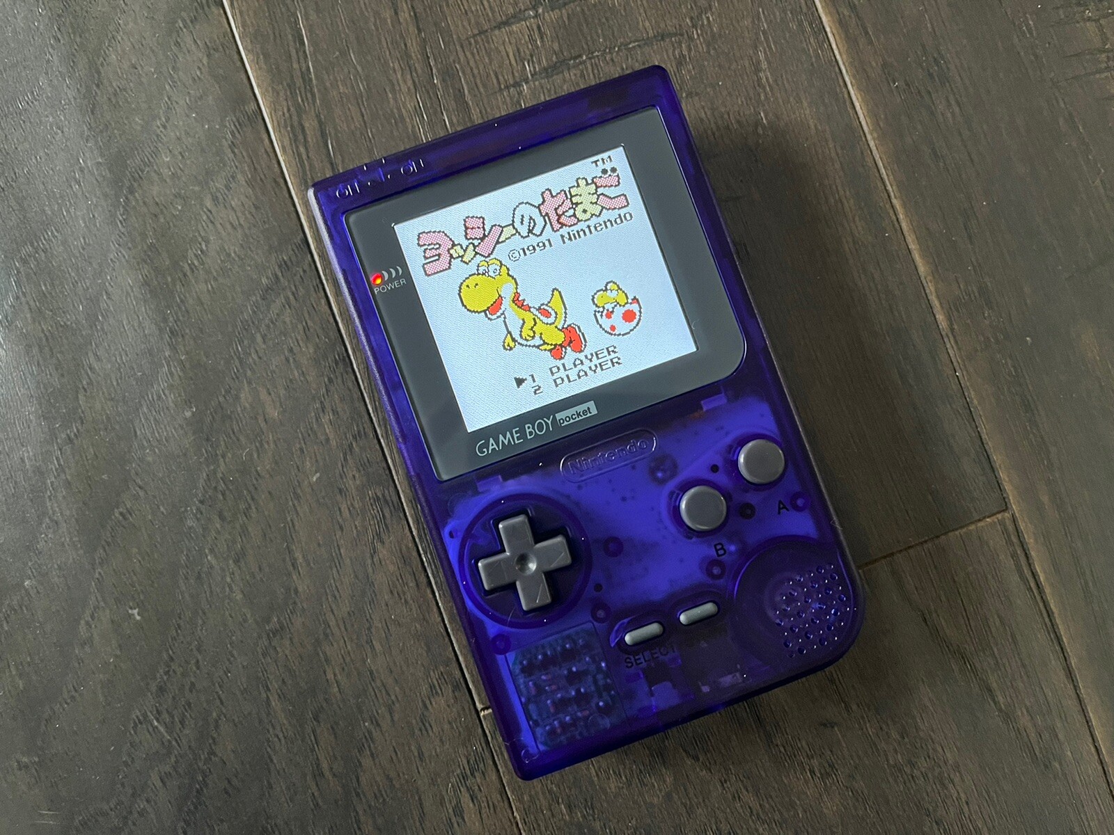 Nintendo Gameboy Pocket GBP Backlight IPS Screen and Glass Lens – Midnight Blue