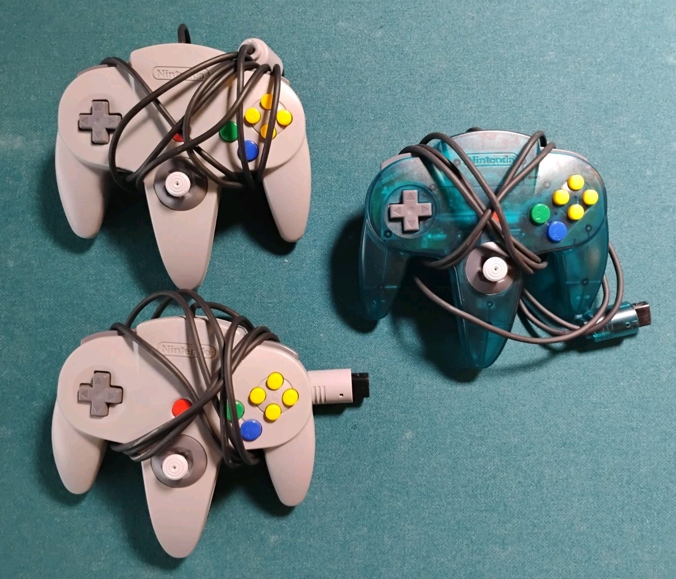 N64 Console Bundle Tested W Expansion Pak, 3 Controllers, 6 Games, 2 Memory Card