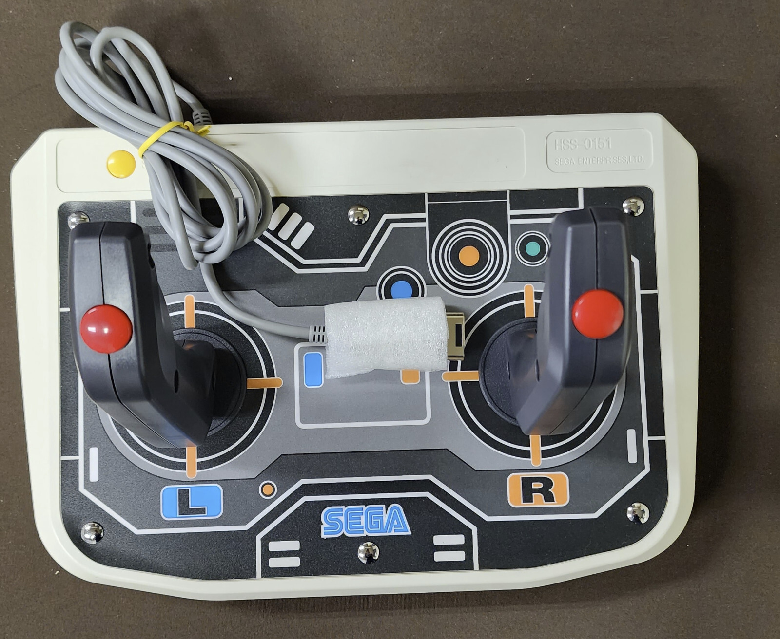 Sega Saturn HSS-0154 SS NTSC-J TWIN STICK Controller From Japan +Virtual On,Book