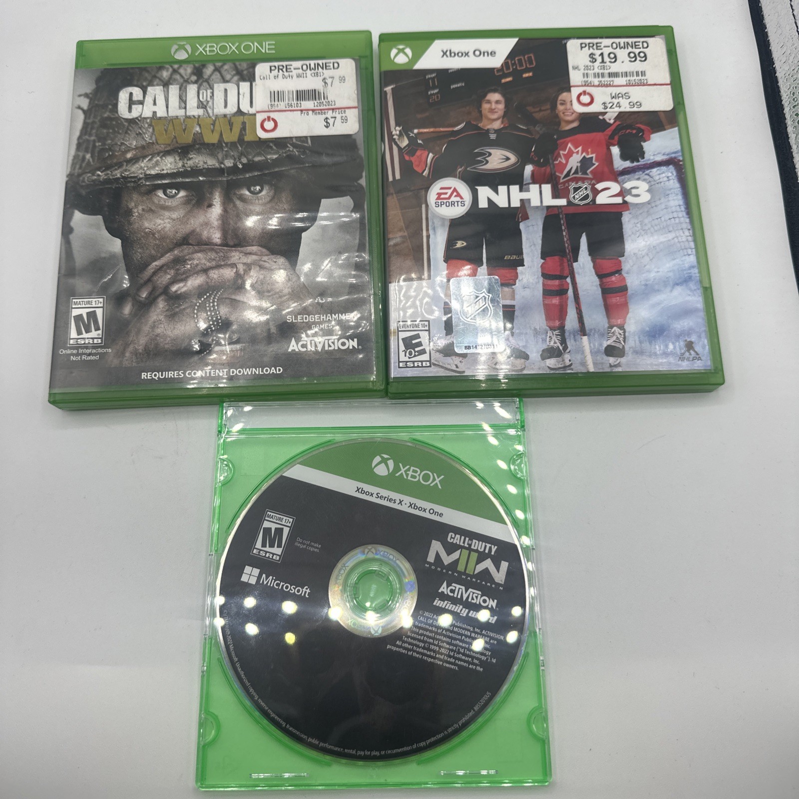 Xbox One 500GB Console – W/ Games & Controller – Tested & Working