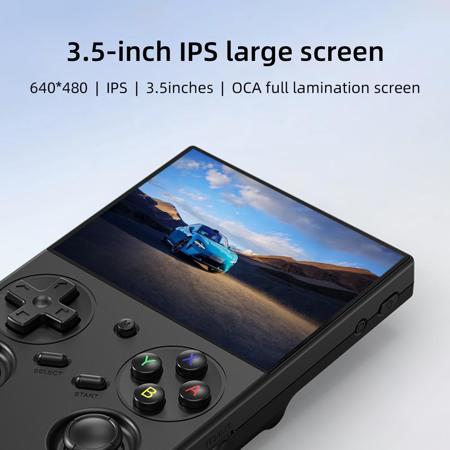 Portable G350 Retro Gaming Console with 3.5” Screen, 64GB & 4371 Classic Games