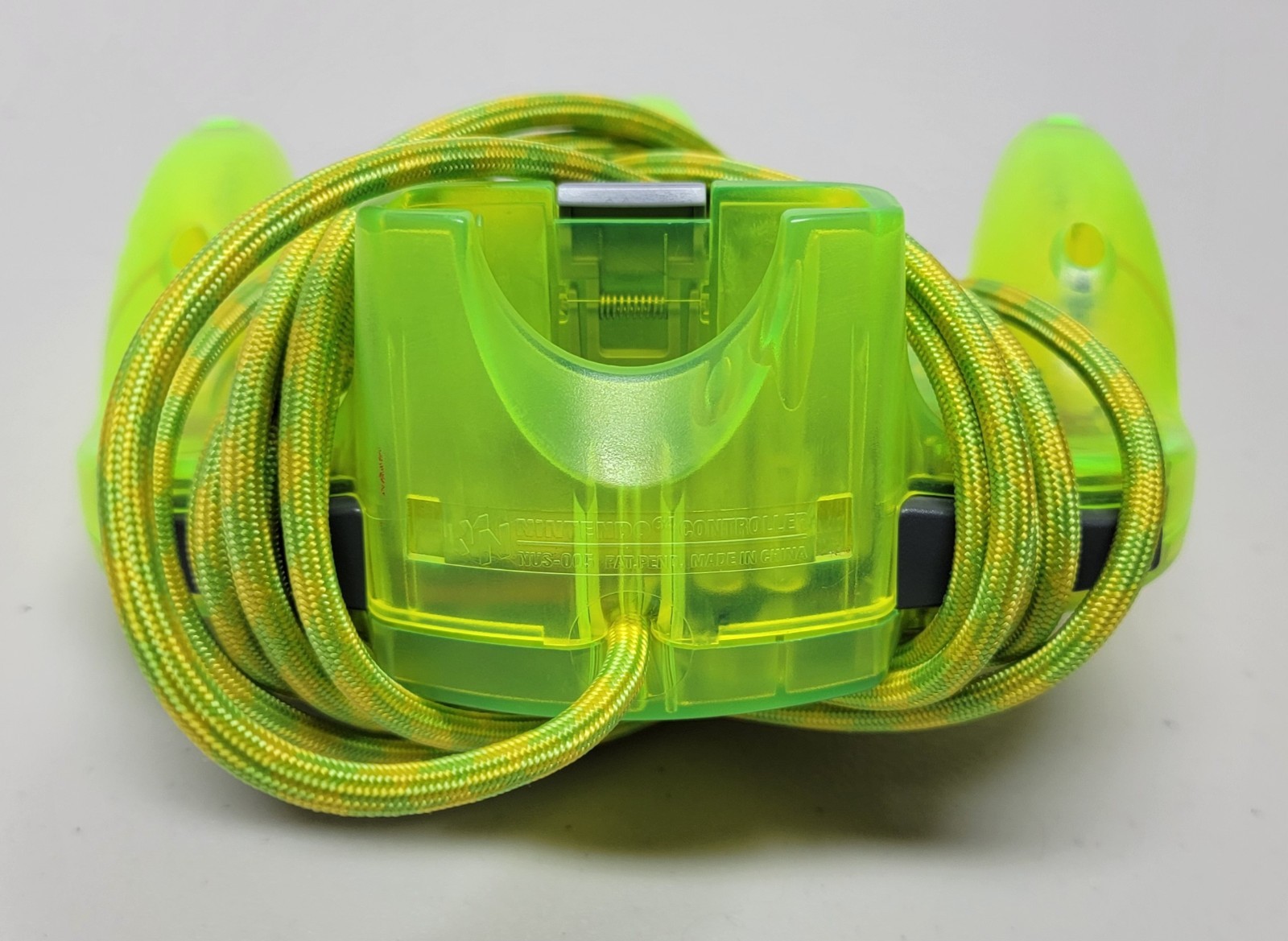 Extreme Green N64 Console With HDMI Mod & OEM Controller (12 Ft Paracorded Cord)