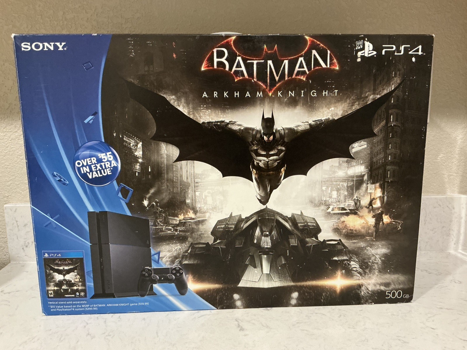 Sony PlayStation 4 Batman: Arkham Knight Bundle 500GB Jet Black Console