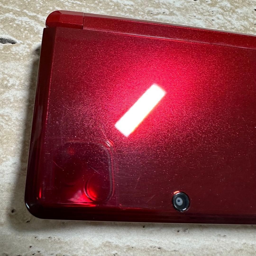 Nintendo 3DS Flare Red Console Boxed Complete Set 6579